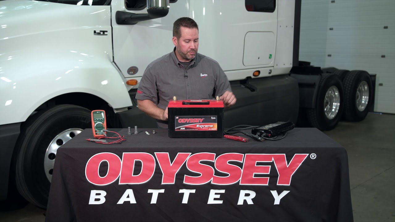 How to Test an ODYSSEY® battery - YouTube