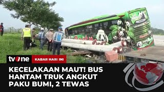 Korban Tewas Tabrakan Bus vs Truk di Ngawi Bertambah | Kabar Hari Ini tvOne