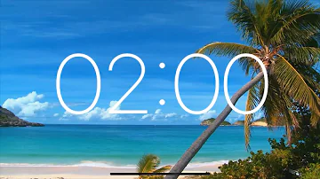 2 Minute Timer - Relaxing Music on the Beach