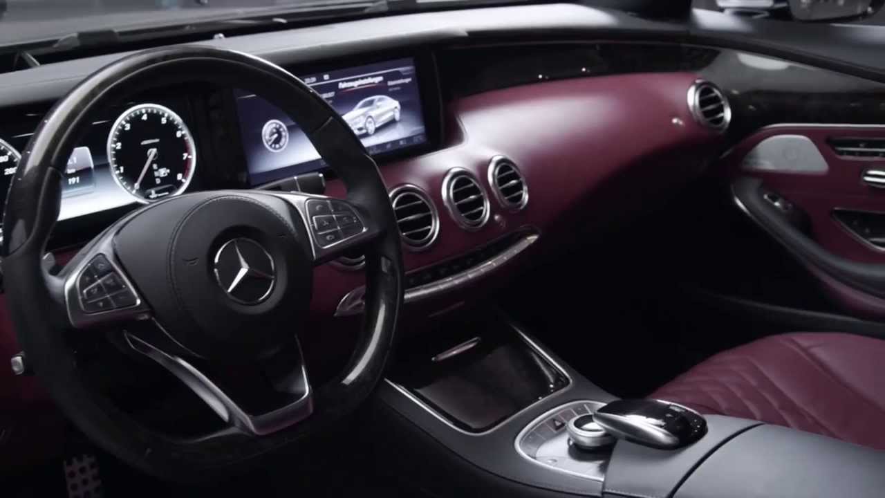 All New 2015 S Class Coupe Interior Mercedes Benz Coupe