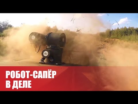 Как работает робот-сапёр
