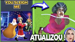 Atualizou! A PROFESSORA MALVADA CAPTUROU o PAPAI NOEL! Scary Teacher screenshot 5