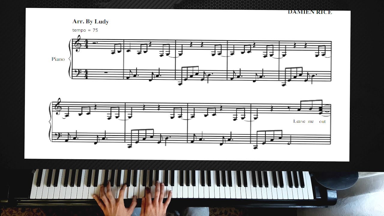 9 Crimes Piano Tutorial Plus Sheet Youtube