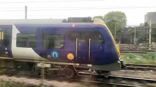 Class 319 & Class 195 Northern’s Racing Each Other Outside Preston Station