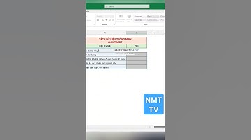 Tách dữ liệu thông minh trên excel