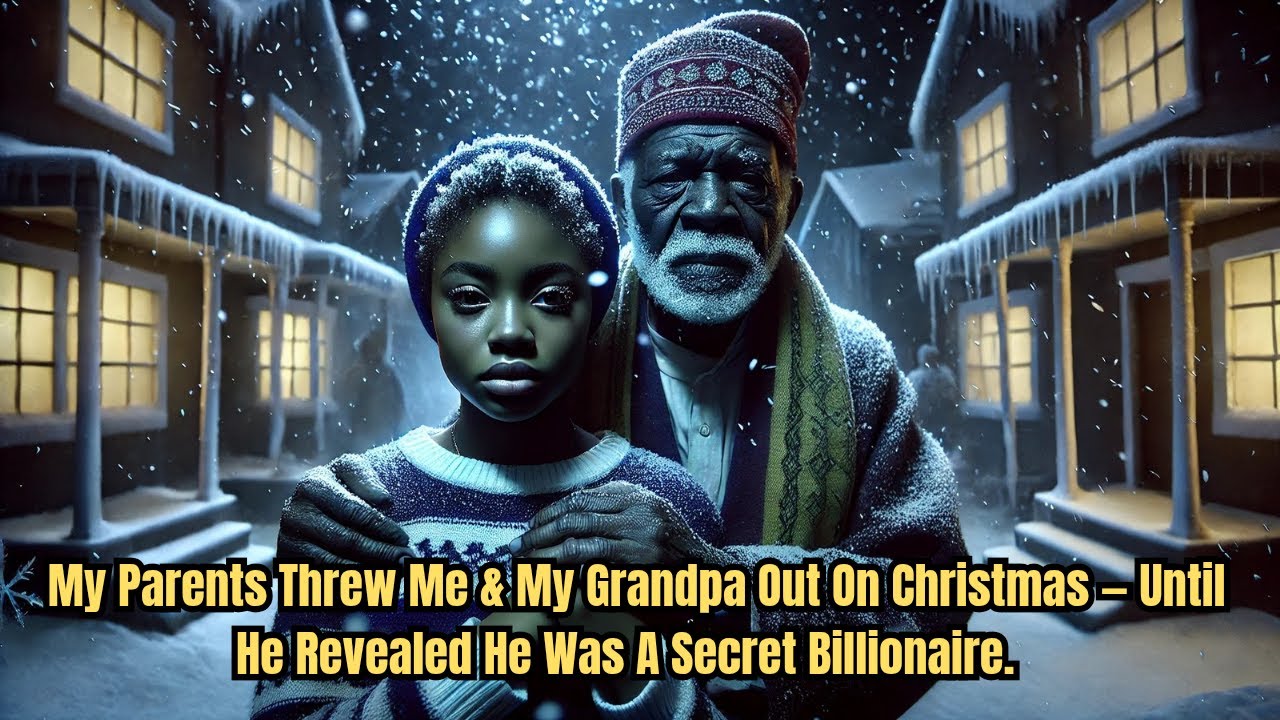 Мои родители выгнали меня и моего дедушку на Рождество — пока он не признался, что он тайный милл...