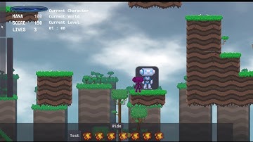 Upcoming platformer WIP - Update 1 - Made with godot engine