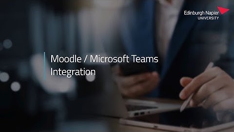 Moodle/ MS Teams Integration
