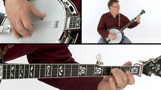 Beginner Bluegrass Banjo Lesson - Cripple Creek Slow