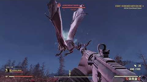 FALLOUT 76 buggy queen solo, triple regen queen