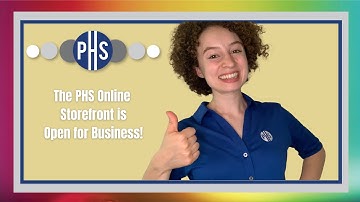 The PHS Online Store is Open for Business