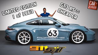 INSIDE the NEW Limited Edition Porsche 911 S/T 2023 | FULL DETAILS w/ EXAUST REVS by @Carvlogger