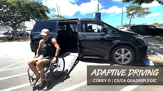 Quadriplegic Driving Adapted Van | How I Drive 2.0