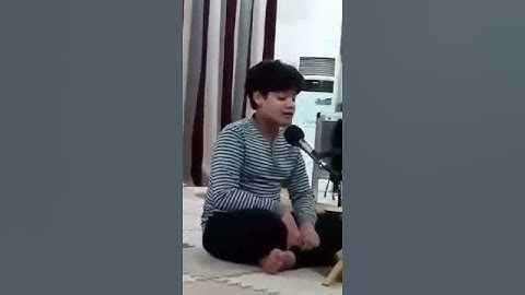 طفل يقرأ القران الكريم وصوت جميل جدا - مقتدى الحمداني