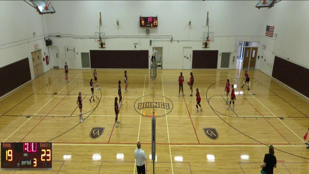 Columbus Academy vs Rosemore Girls 7th Grade Volleyball