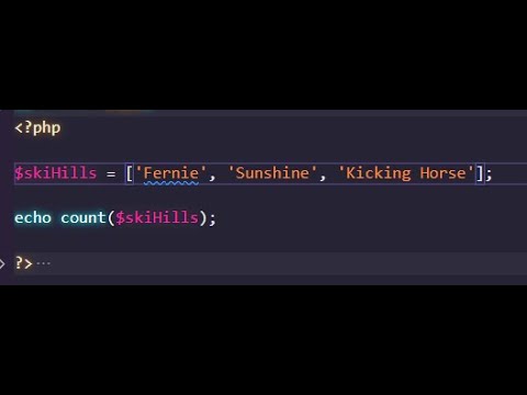 PHP count Function