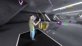 I Edited Myself Into Beat Saber Wow Moment