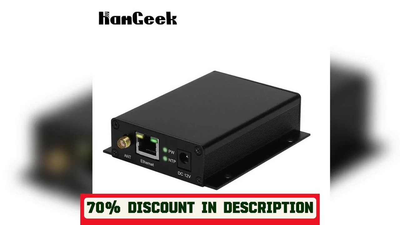 A must-have product! HAMGEEK FC-NTP-MINI Network Time Server 1 NTP Server Integrated GNSS Receiver