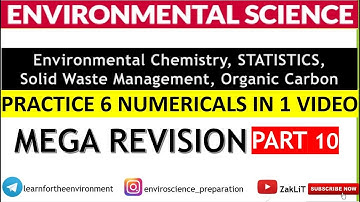 6 in 1 EVS Numericals 🔴MegaRevision To Boost Your Preparation(Part 10)