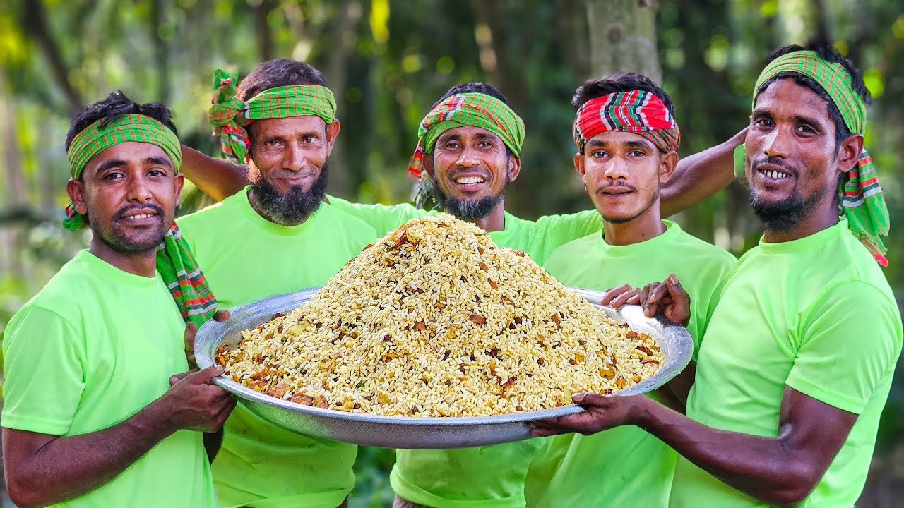  রমজান মাসের সবার প্রিয় মুড়ি মাখা |  Ramadan Iftar Recipe | গ্রামবাসিদের নিয়ে ভাগাভাগি করে খেলাম।  