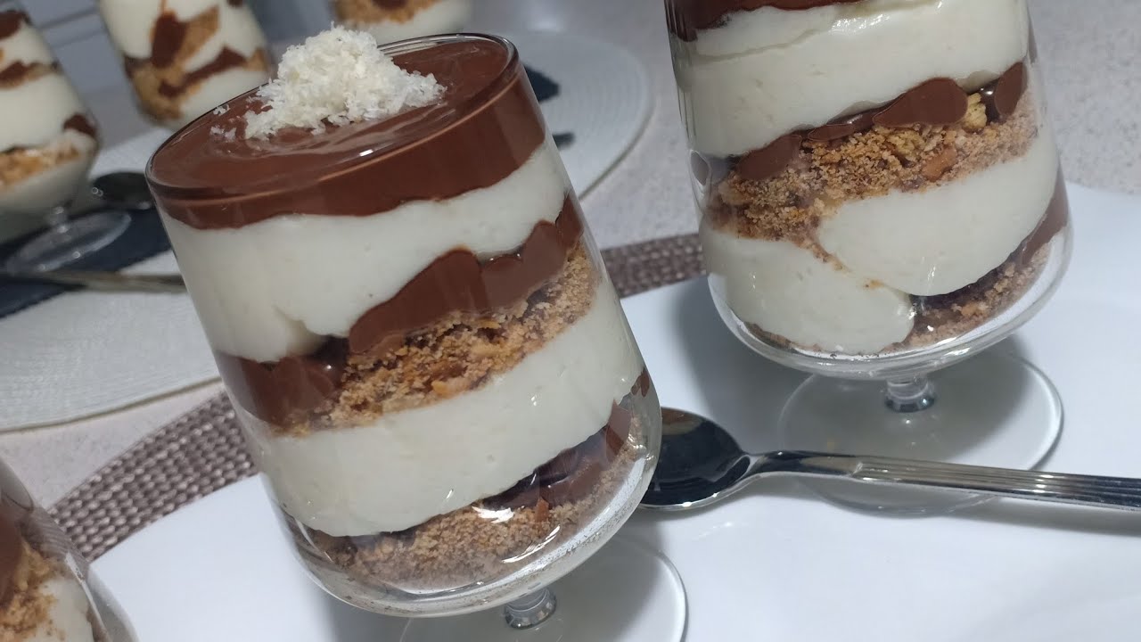 تحلية بجوز الهند 🥥 ..🥥 Dessert à la noix de coco