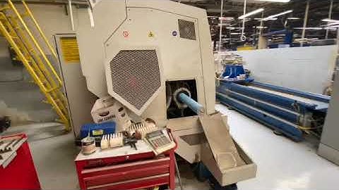 Romi E 320B CNC Lathe, 2005- Fanuc 18iTB, Live tooling, Sub Spindle