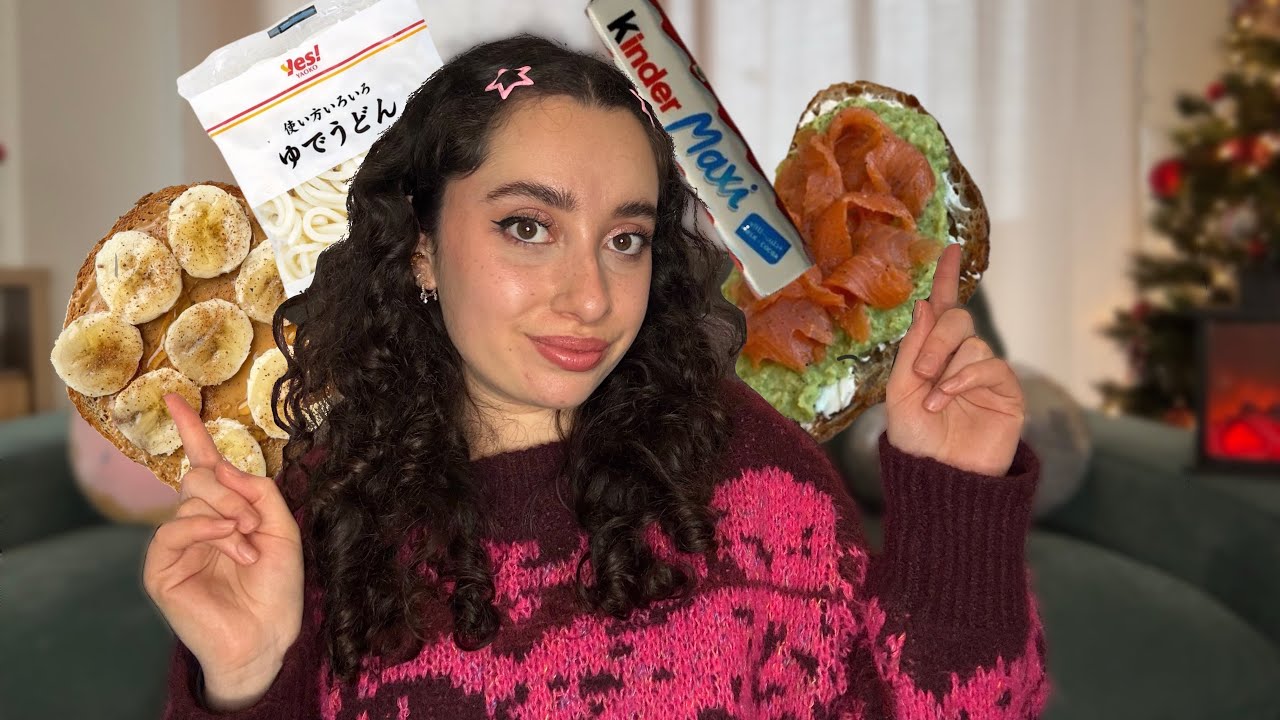 ASMR - UNE JOURNÉE DANS MON ASSIETTE 🥑  (en rééquilibrage alimentaire)
