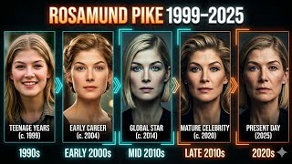 Rosamund Pike Age [1999 - 2025] Transformation