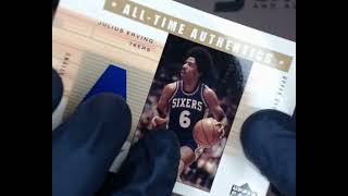 SNC GRADNG: 2002 UPPER DECK JULIUS ERVING #JE-A ALL-TIME AUTHENTICS (1754028440099)