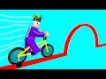 I tried the impossible bike track but if you stop you die on roblox