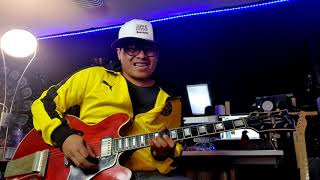 One Hour Blues Guitar Solo, One Song, One Take - Ice B. - Gibson ES-355 TDSV 1967 - Slow Blues in A