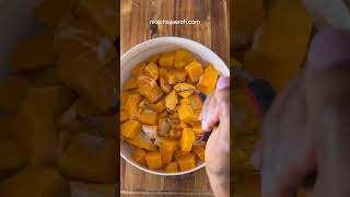 BEST Vegan Mashed Sweet Potatoes | SO Tasty! #shorts
