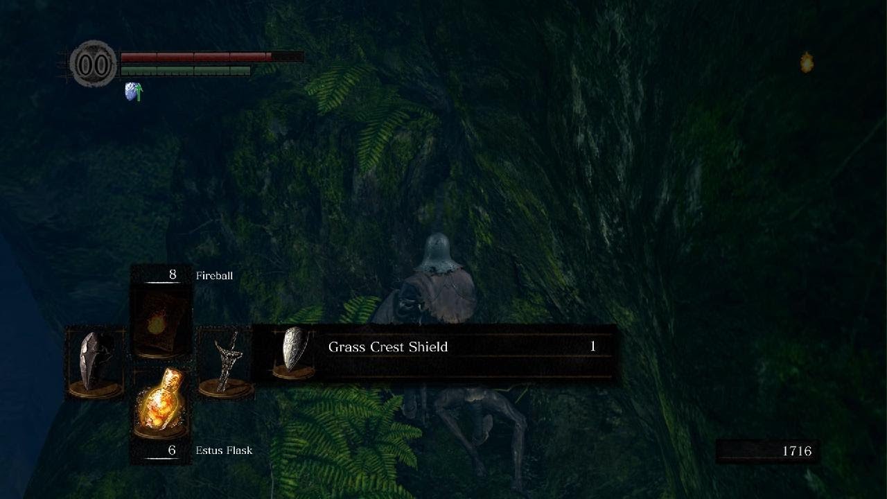 Getting the Grass Crest Shield without fighting the Black Knight | Dark Souls | First Playthrough