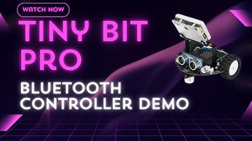 🎬 [DEMO] Tiny Bit Smart Controller Using Bluetooth – Real-Time Wireless Control! 🔧📱