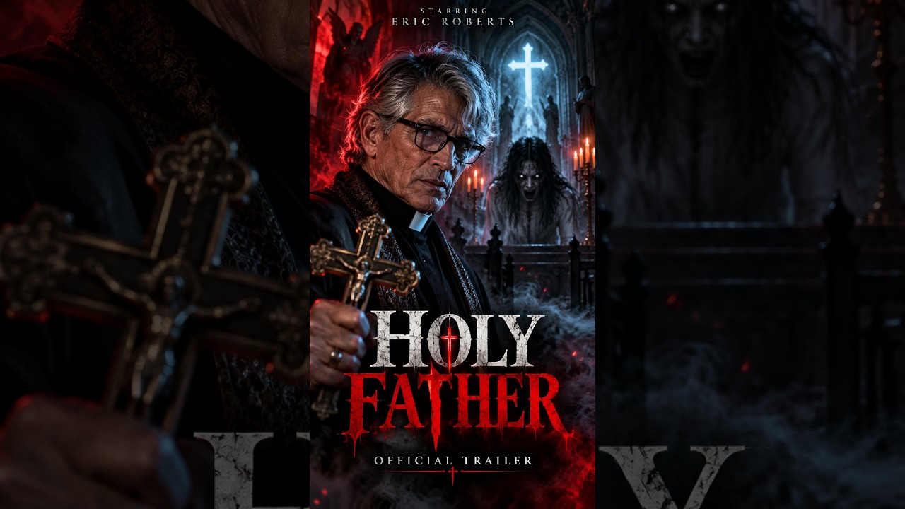 HOLY FATHER (2026) Official Trailer | Eric Roberts | Supernatural Exorcism Horror Movie poster