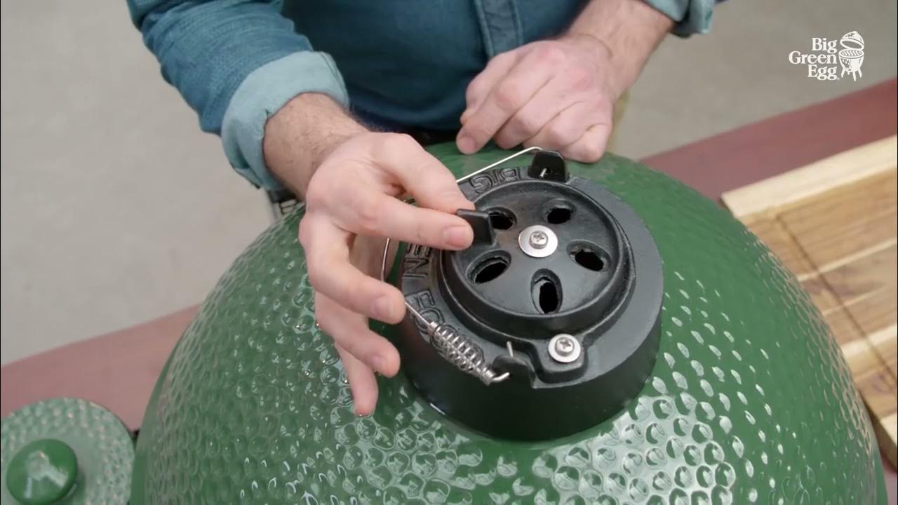 Big Green Egg Temperature control YouTube