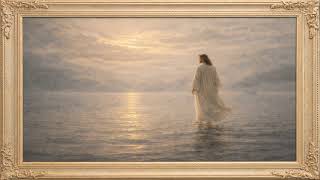 Jesus Walking On Water Christian Aesthetic Frame TV Art Decor 4k Screensaver screenshot 3