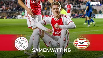 RIJKHOFF PROFITEERT van BLUNDERS ACHTERIN bij Jong PSV!🫣  | Samenvatting Jong Ajax - Jong PSV