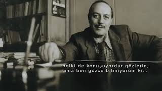 Cemal Süreyya - Baktım Görüşünden Güzel Şiir Olur Sevdim Gittim. Üreya Şk