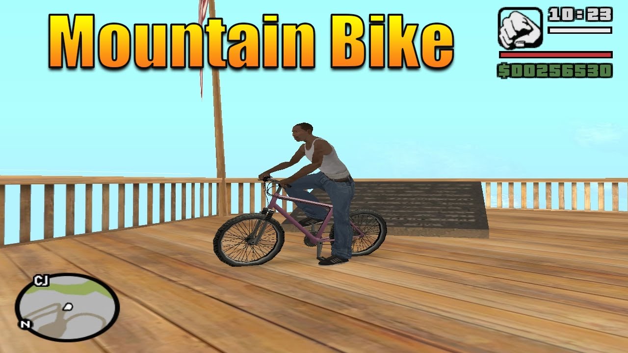 Secret Mountain Bike Location In Gta San Andreas Youtube