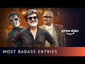 Rajinikanth&#39;s Most Badass Entry Scenes | Annamalai, Sivaji, 2.0, Kaala | Amazon Prime Video