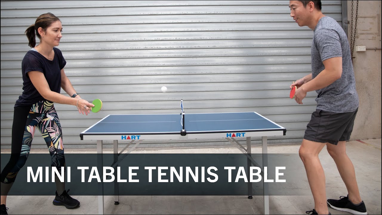 HART Mini Table Tennis Table 