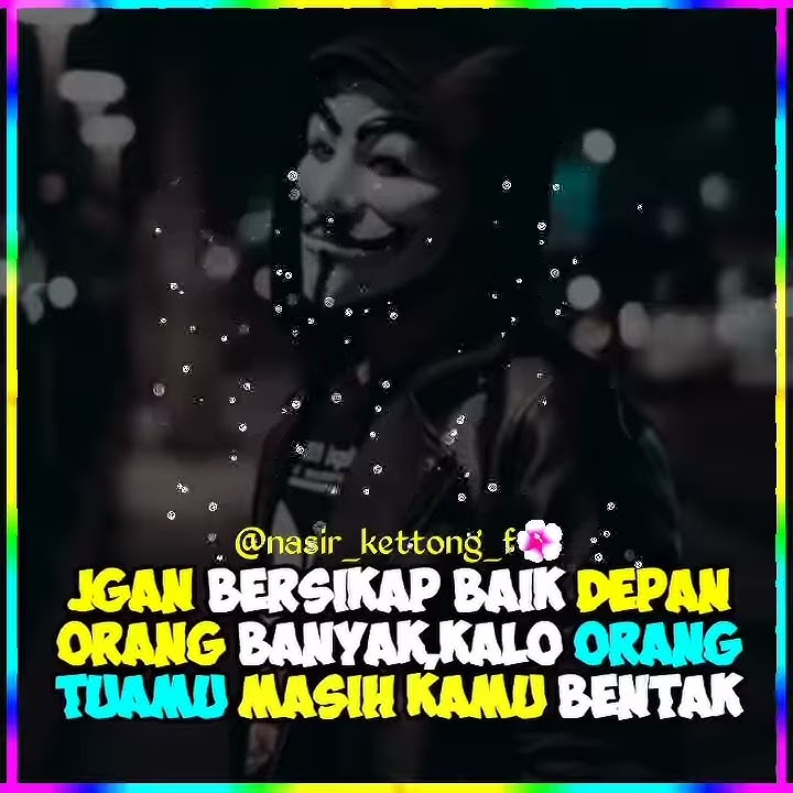 KATA KATA BAJINGAN