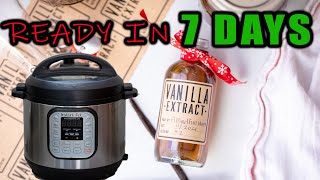 Instant Pot Vanilla Extract: Ready in 7 Days!