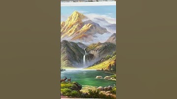 Tranh phong thủy đẹp và ý nghĩa - Hướng dẫn vẽ tranh phong cảnh