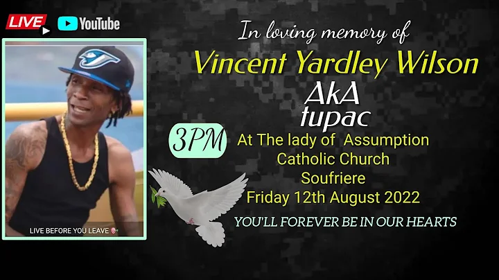 Funeral Service of the late Vincent yardley Wilson...
