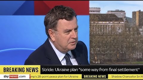 Mel Stride: Reeves Is in a Doom Loop