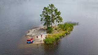 Карелия. Ладожское озеро. Большое путешествие по Ладожским шхерам на пакрафтах. ЧАСТЬ 5