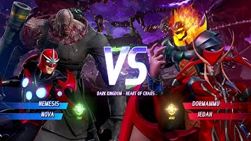 MARVEL VS. CAPCOM: INFINITE - Nova & Nemesis VS Jedah & Dormammu