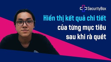 [SecurityBox 4Website] Hiển thị kết quả chi tiết của từng mục tiêu sau khi rà quét